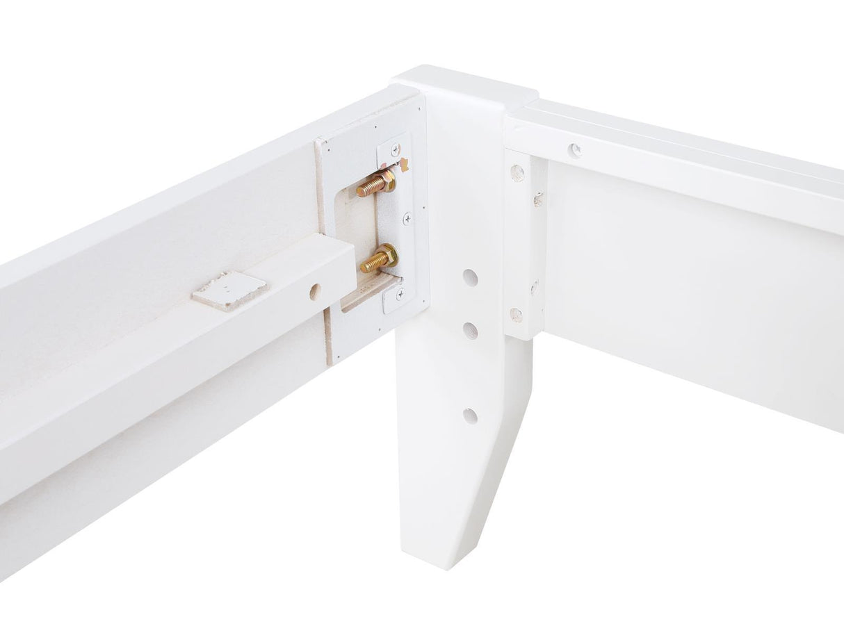 Hounslow White Platform Full Bed by Coaster at Eve Furniture