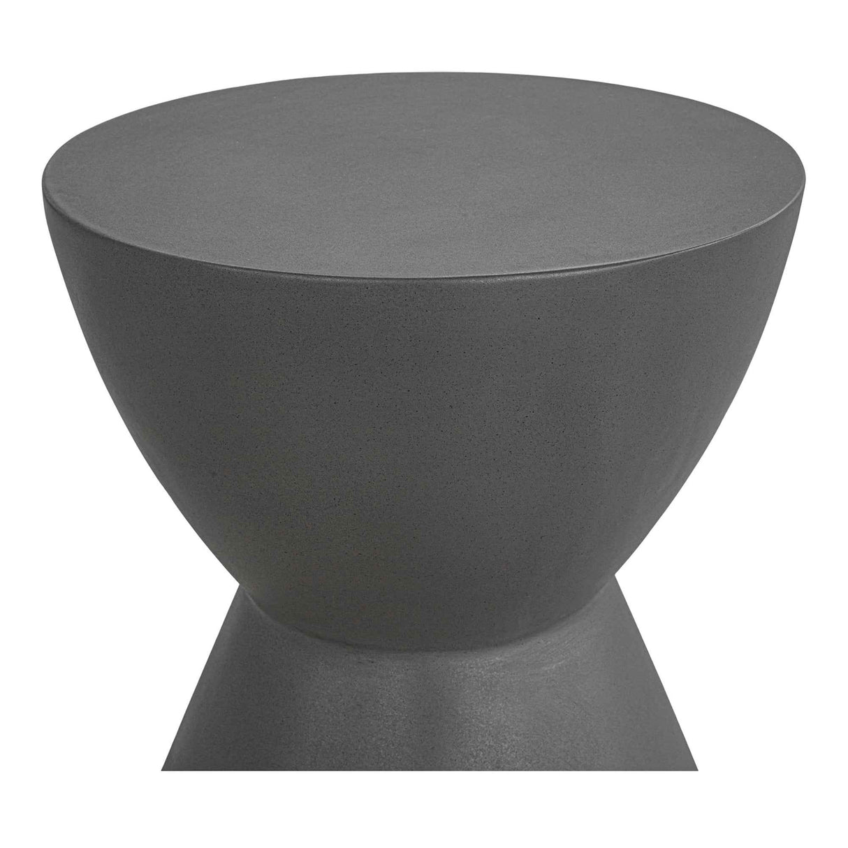 Hourglass Dark Grey Outdoor Stool by Moe's Home at Eve Furniture