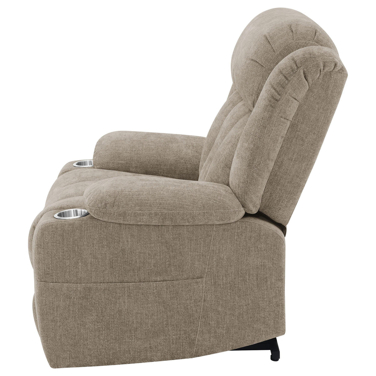 Houston Camel Upholstered Power Lift Recliner Chair by Coaster at Eve Furniture