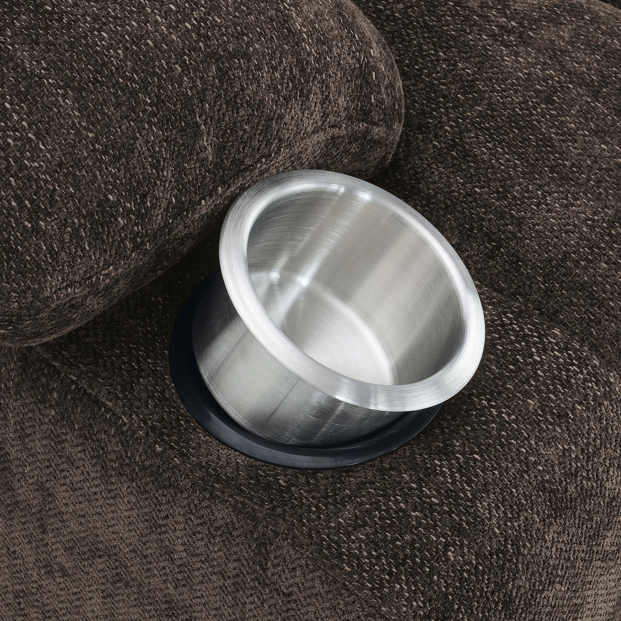 Houston Dark Brown Upholstered Power Lift Recliner Chair by Coaster at Eve Furniture