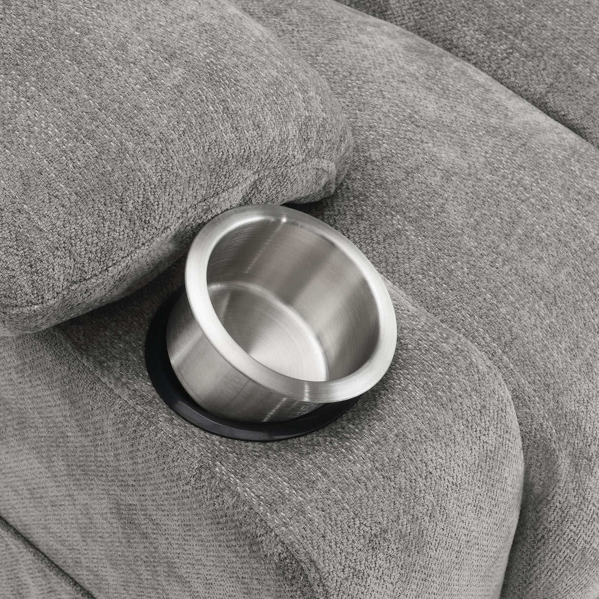 Houston Grey Upholstered Power Lift Recliner Chair by Coaster at Eve Furniture