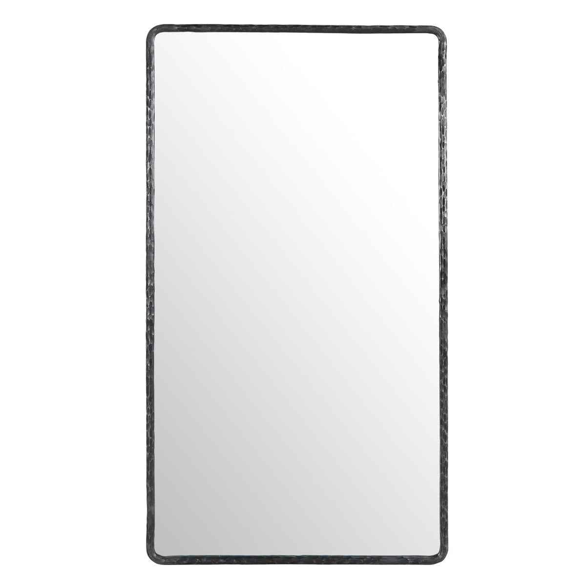 Howell 78" Floor Mirror - Hammered Metal by Classic Home at Eve Furniture