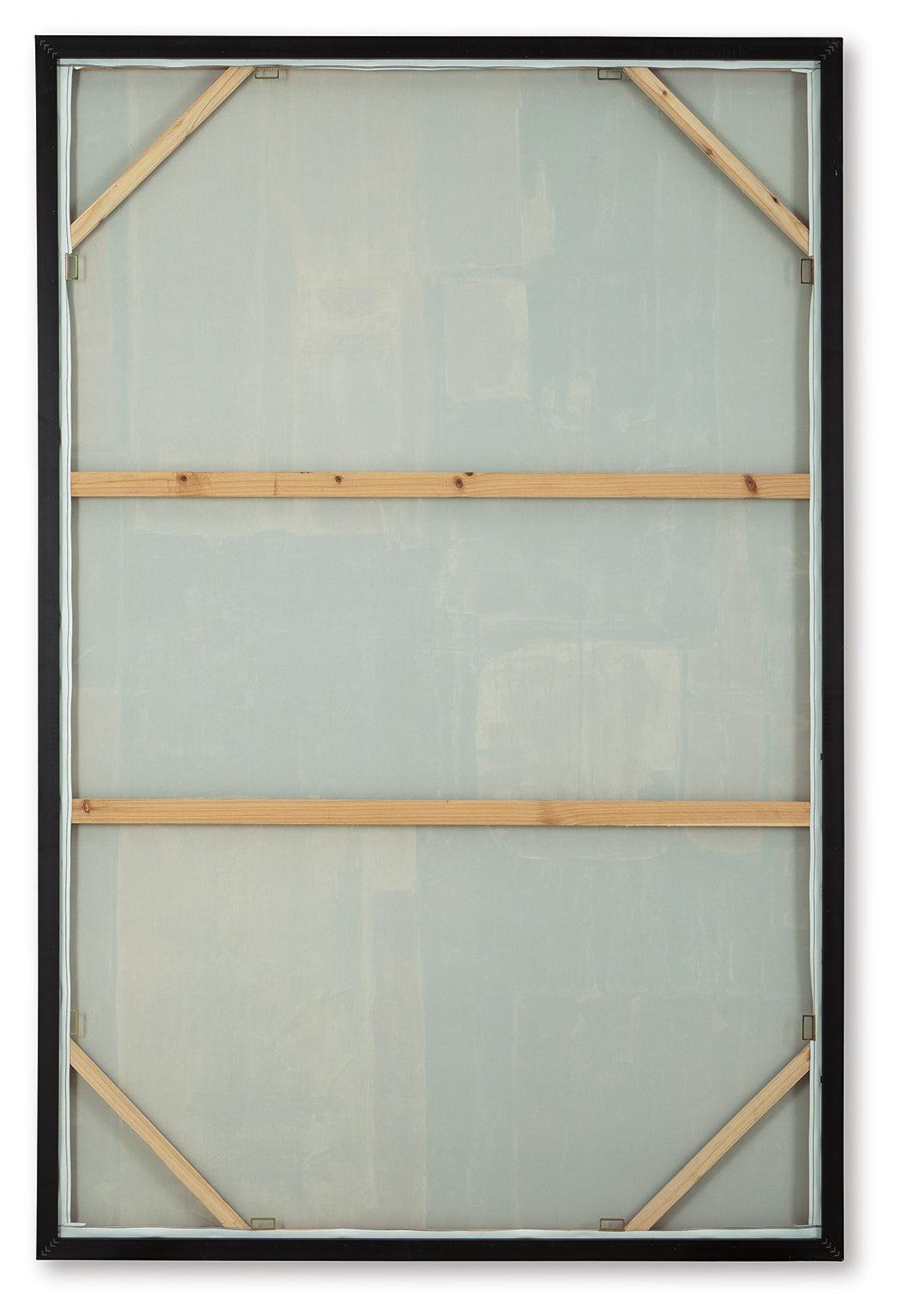 Howford Brown/Black/Gray Wall Art by Ashley at Eve Furniture