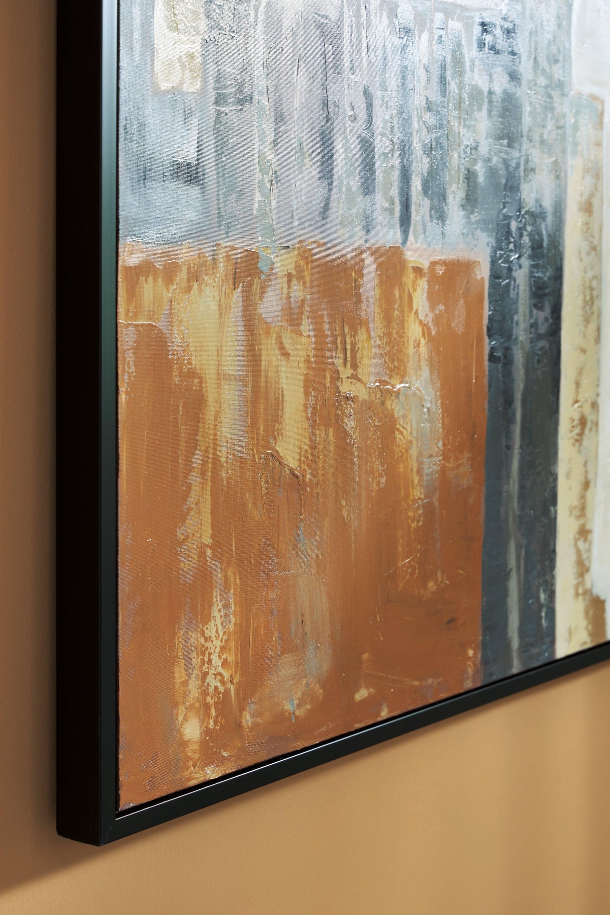 Howford Brown/Black/Gray Wall Art by Ashley at Eve Furniture