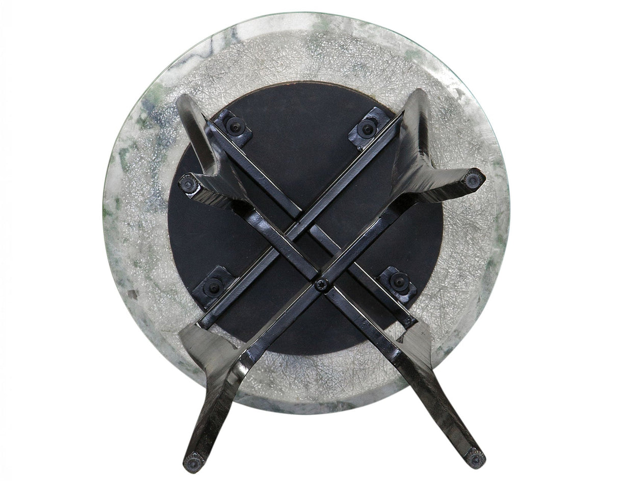 Hoxley Green Onyx 3-Piece Round Table Set by Steve Silver at Eve Furniture