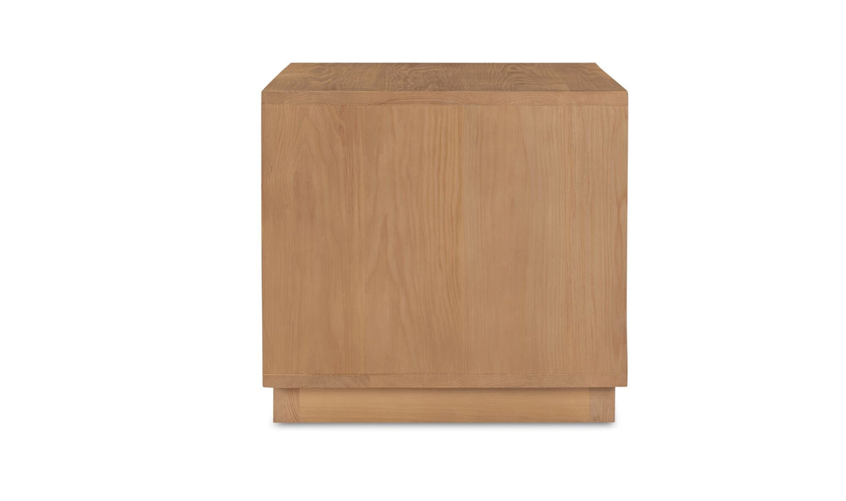 Hudson Nightstand Natural by Moe's Home at Eve Furniture