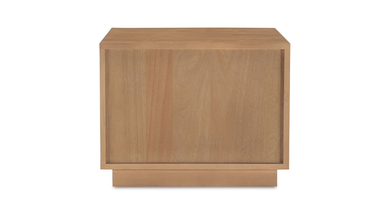 Hudson Nightstand Natural by Moe's Home at Eve Furniture