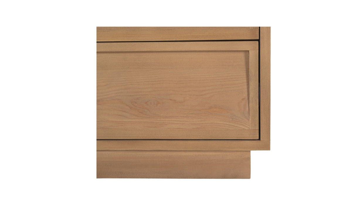 Hudson Nightstand Natural by Moe's Home at Eve Furniture