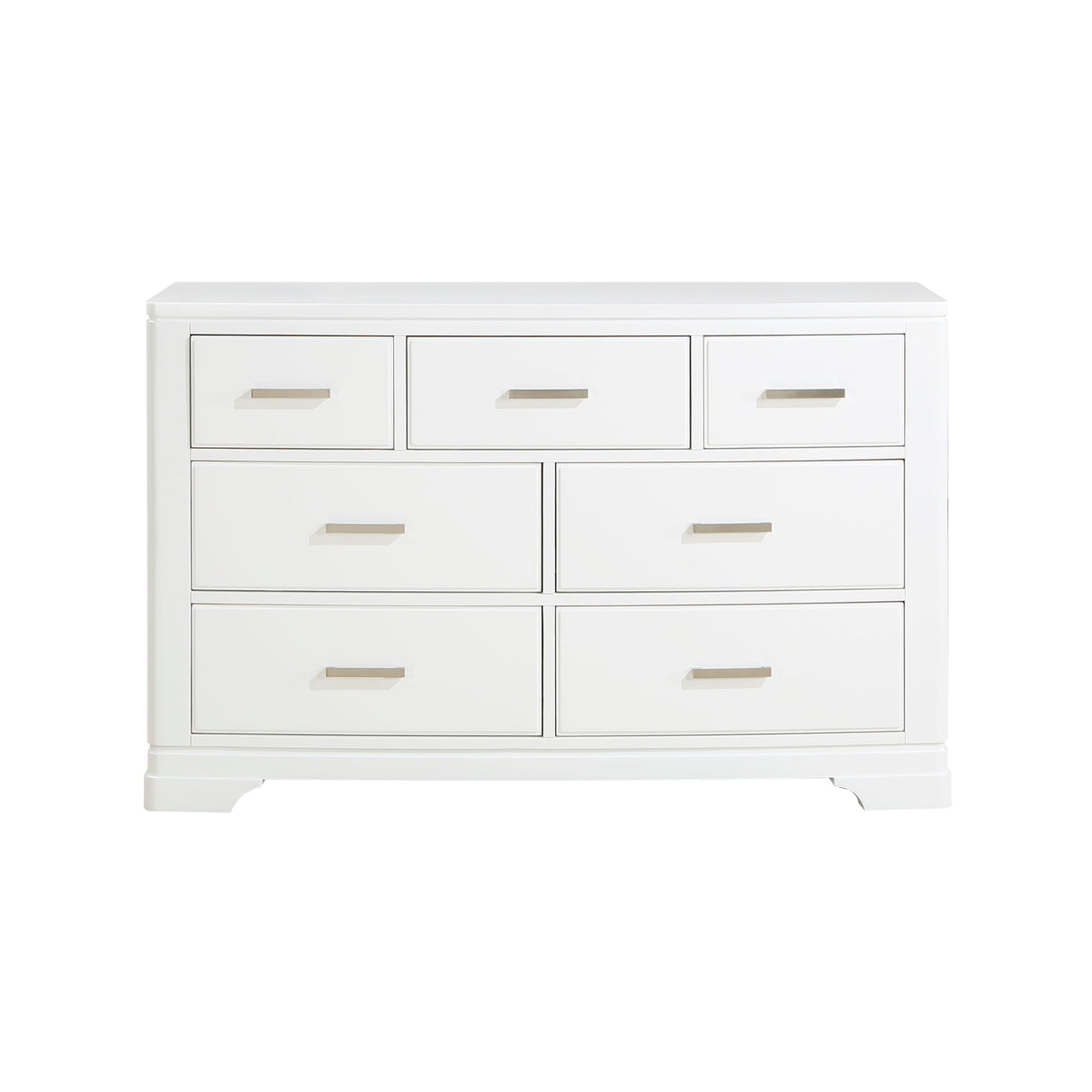 Hudson White Dresser by Homelegance at Eve Furniture