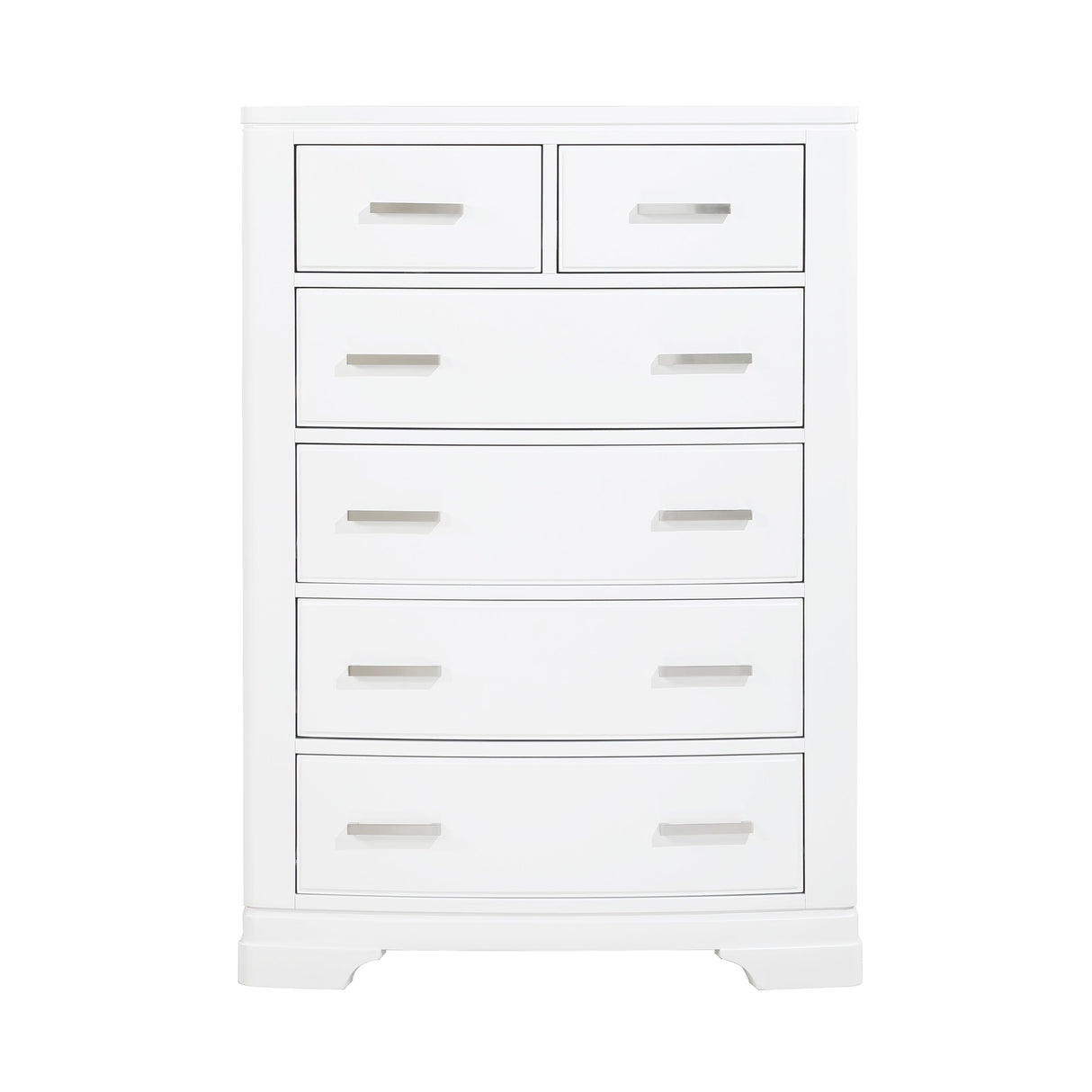 Hudson White Storage Platform Bedroom Set by Homelegance at Eve Furniture
