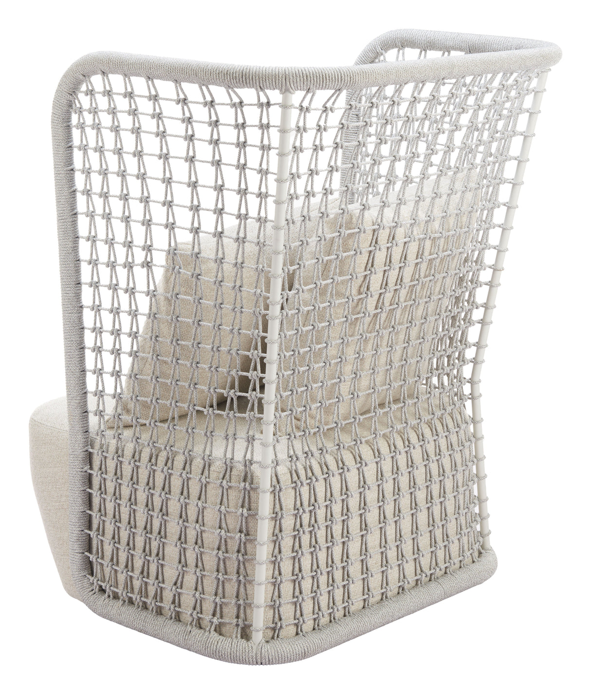 Hudu Beige Outdoor Accent Chair by Zuomod at Eve Furniture