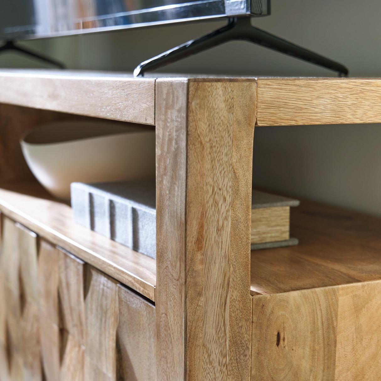 Hudwick Natural Brown Accent Cabinet by Ashley at Eve Furniture