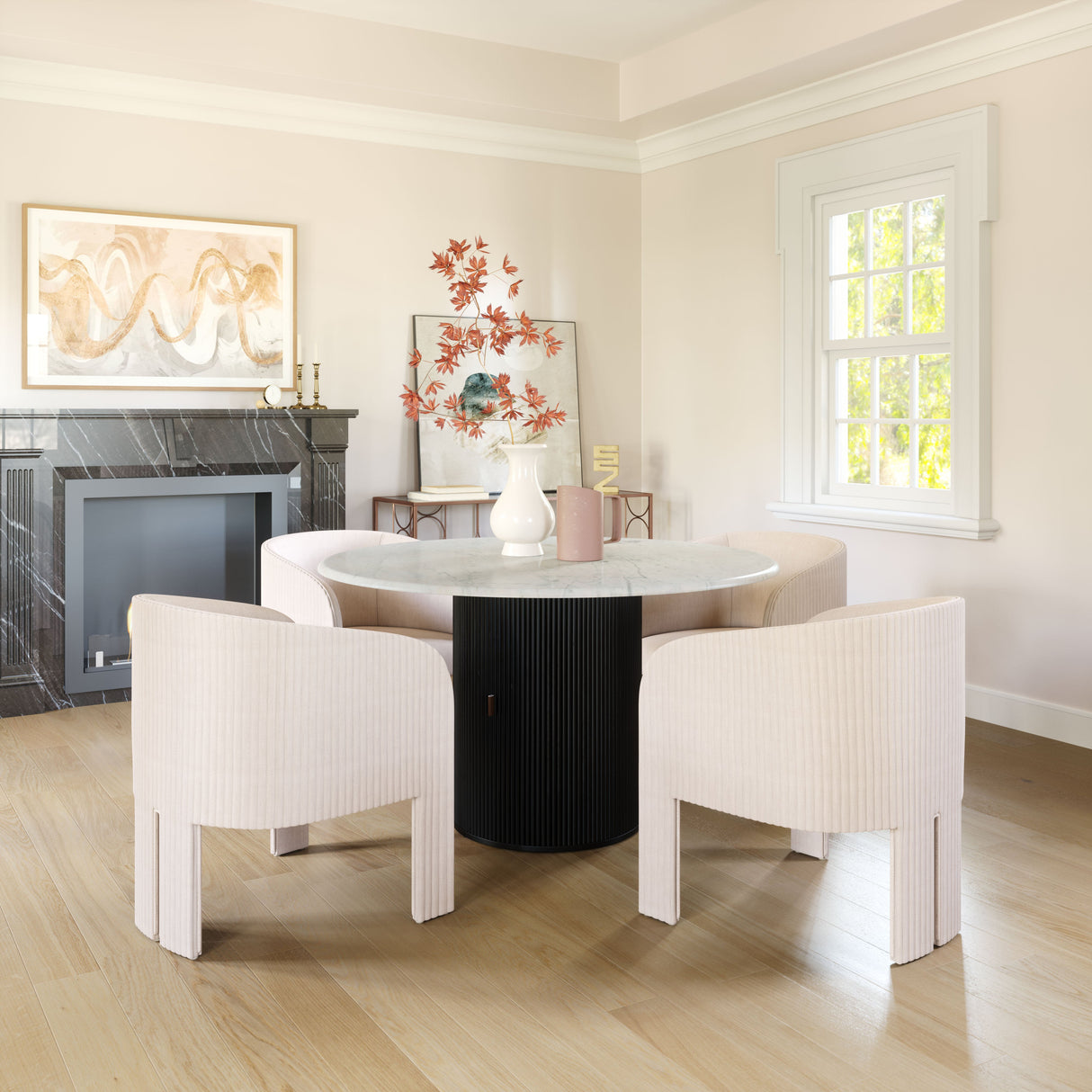 Hull Beige Accent Chair by Zuomod at Eve Furniture