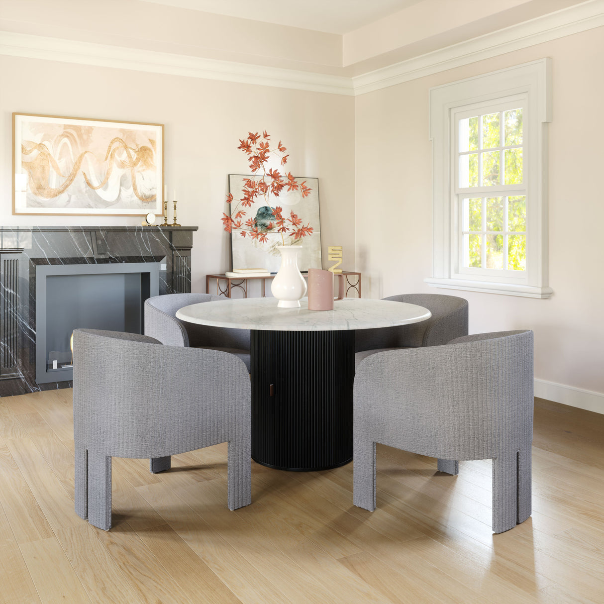 Hull Slate Gray Accent Chair by Zuomod at Eve Furniture