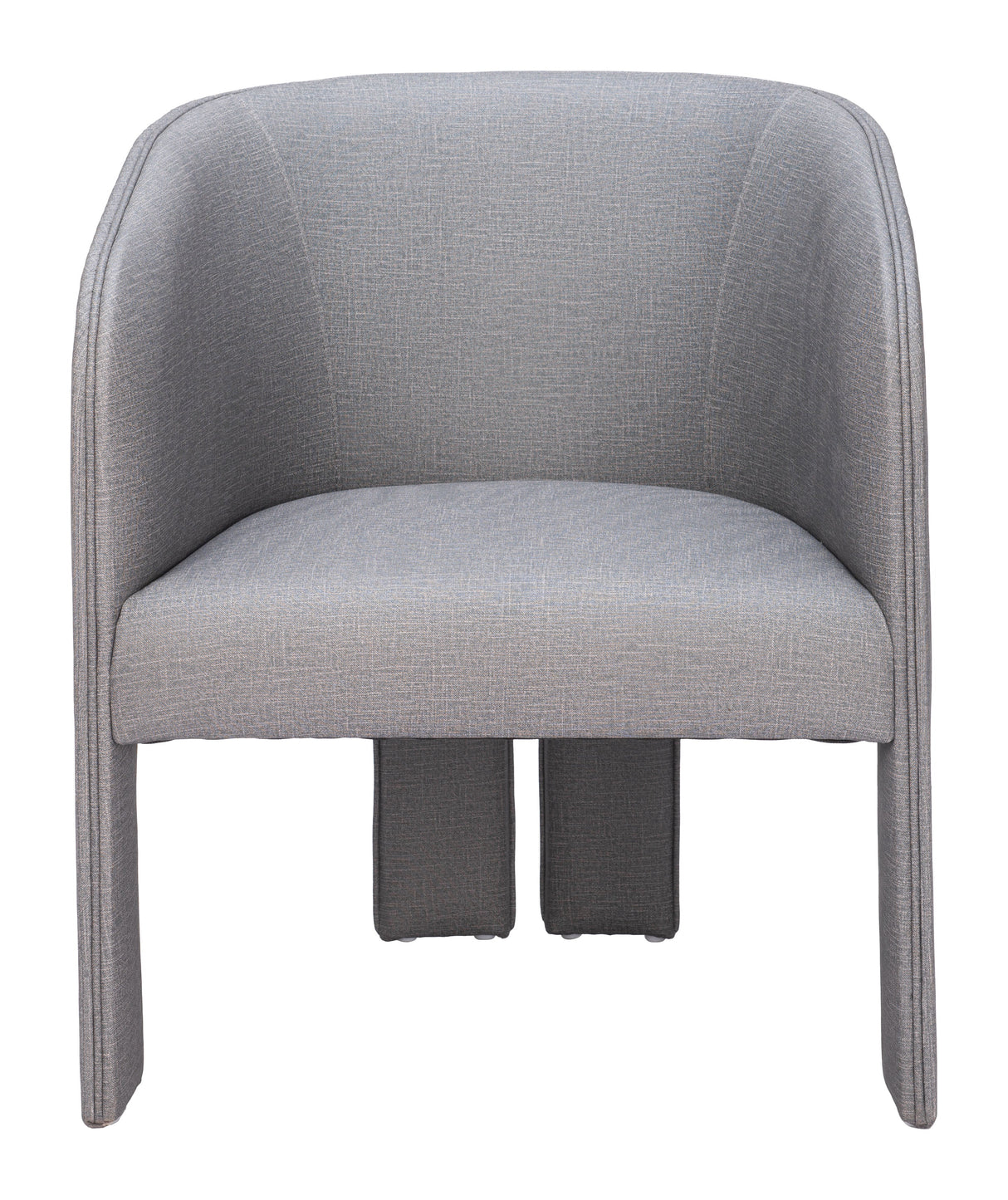 Hull Slate Gray Accent Chair by Zuomod at Eve Furniture