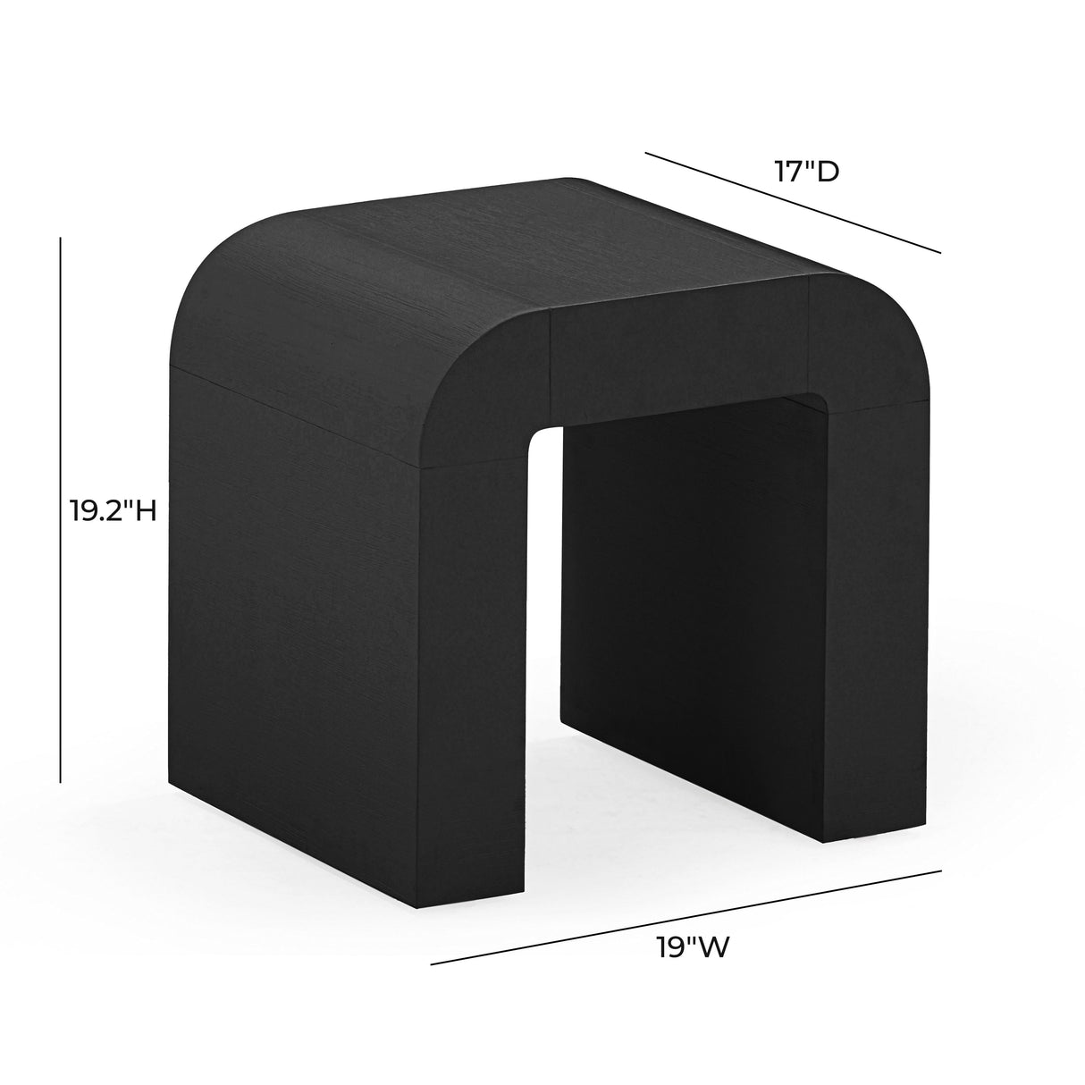 Hump Side Table by TOV Furniture at Eve Furniture