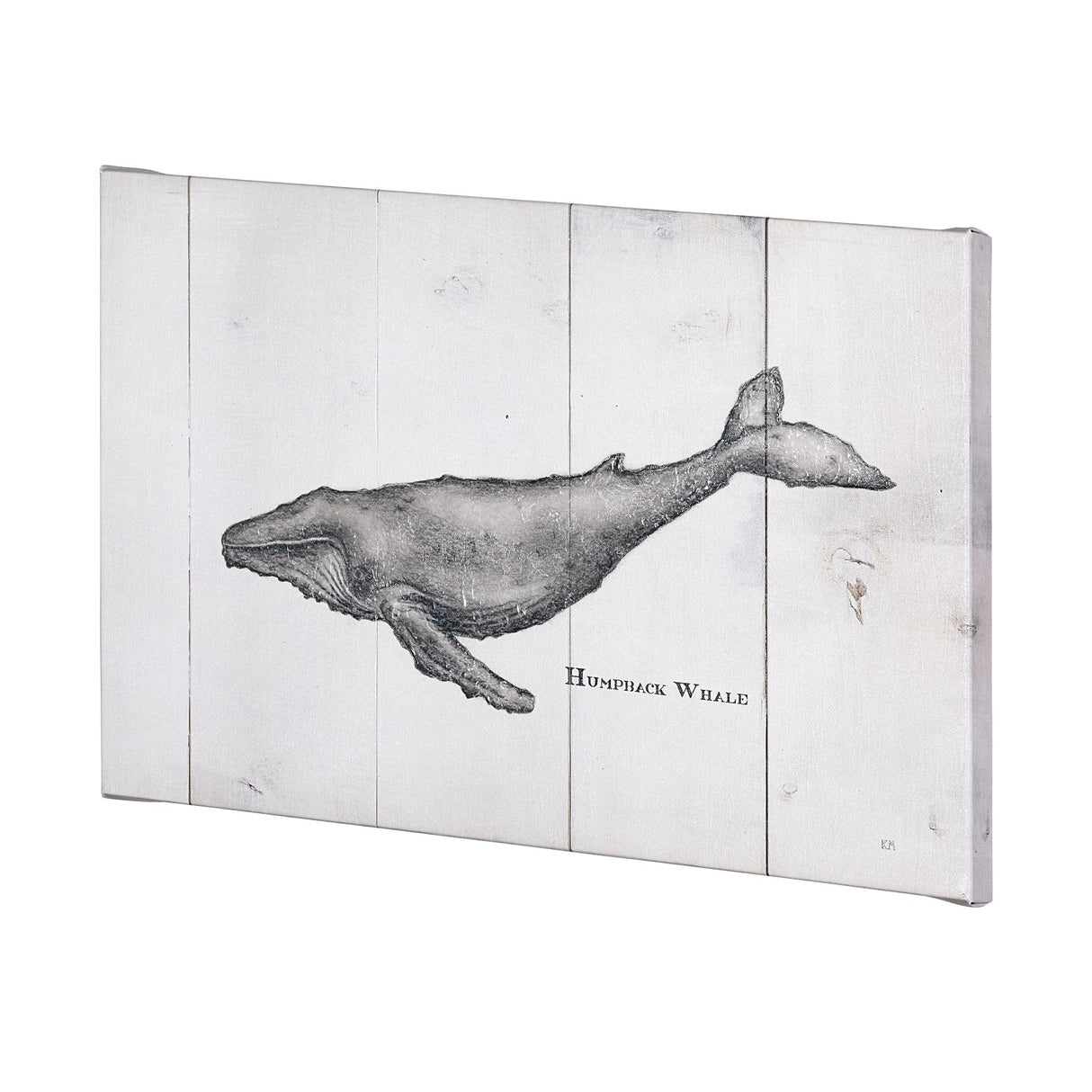 Humpback Whale by Mercana Studio a Hand Embellished Textured Canvas by Mercana at Eve Furniture