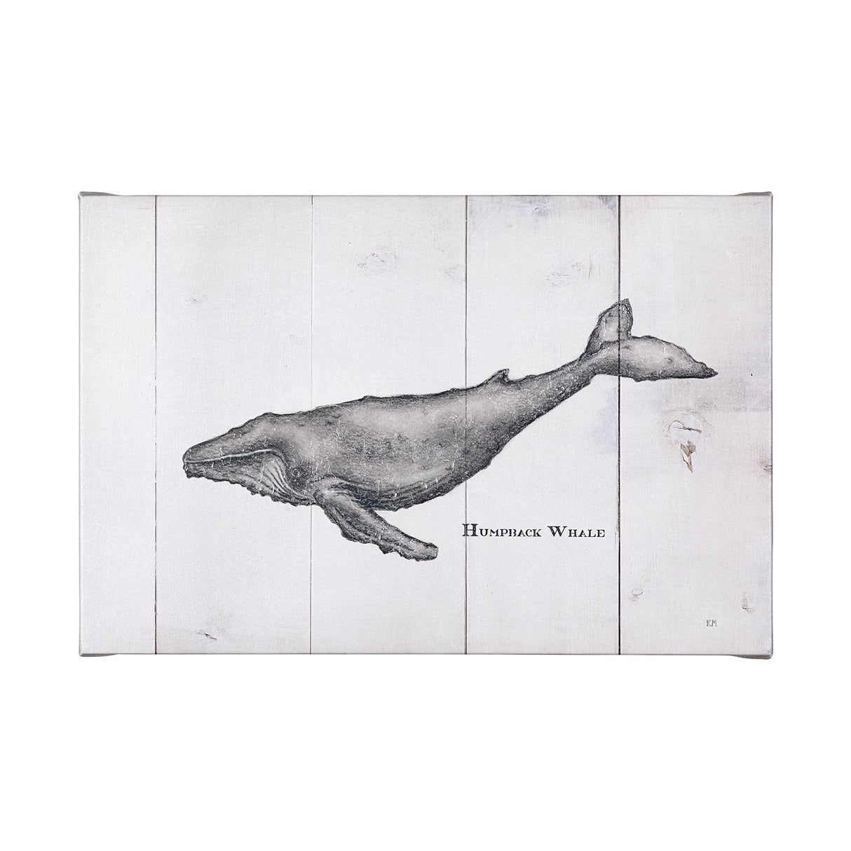 Humpback Whale by Mercana Studio a Hand Embellished Textured Canvas by Mercana at Eve Furniture