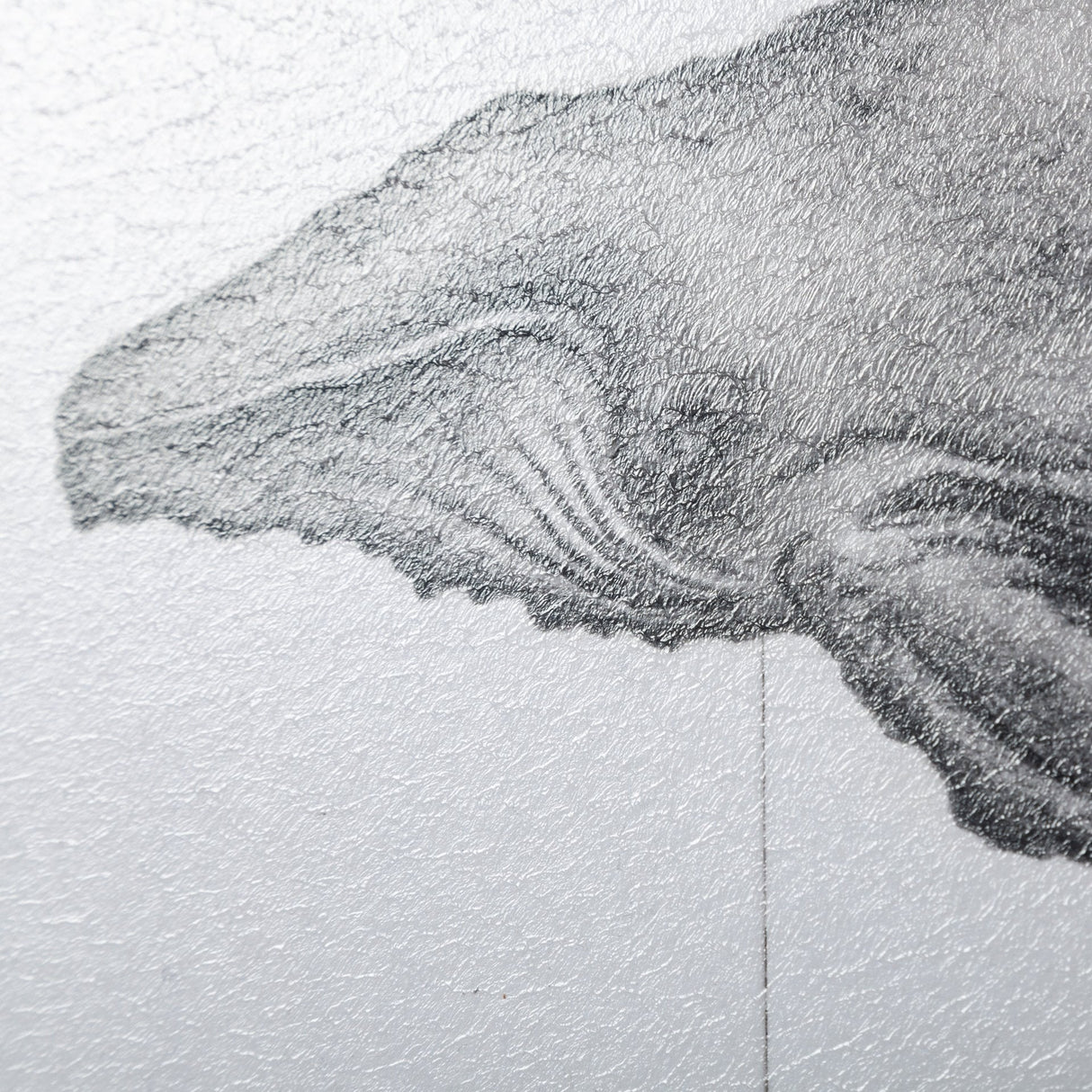 Humpback Whale by Mercana Studio a Hand Embellished Textured Framed Art Print by Mercana at Eve Furniture