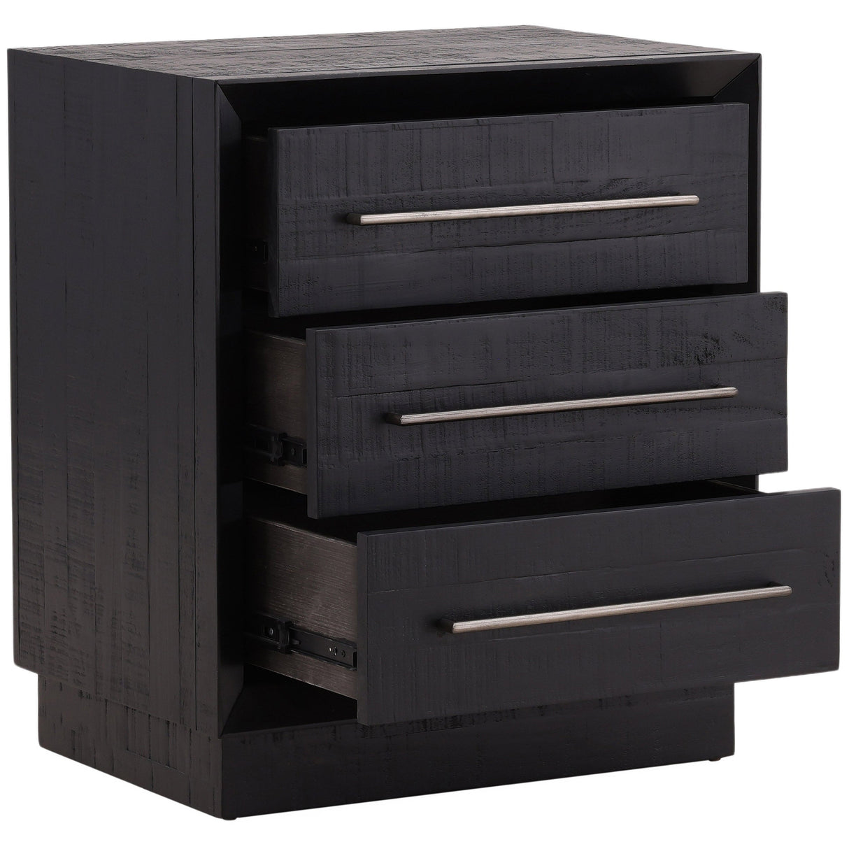 Humphreys Nightstand, Black by Dovetail at Eve Furniture