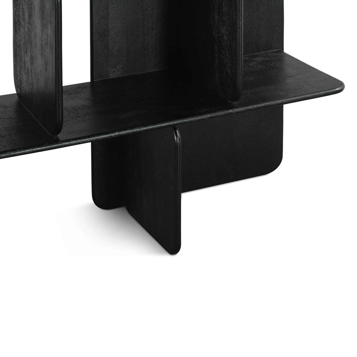 Hunter 48" Bookshelves in Black by Home Trends & Design at Eve Furniture