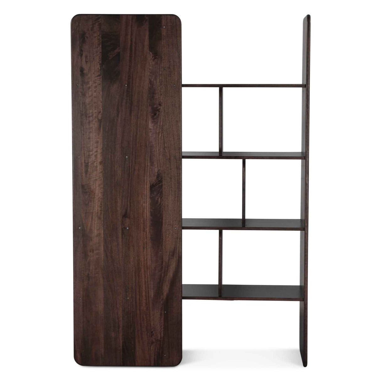 Hunter 48" Bookshelves in Dark Sienna by Home Trends & Design at Eve Furniture