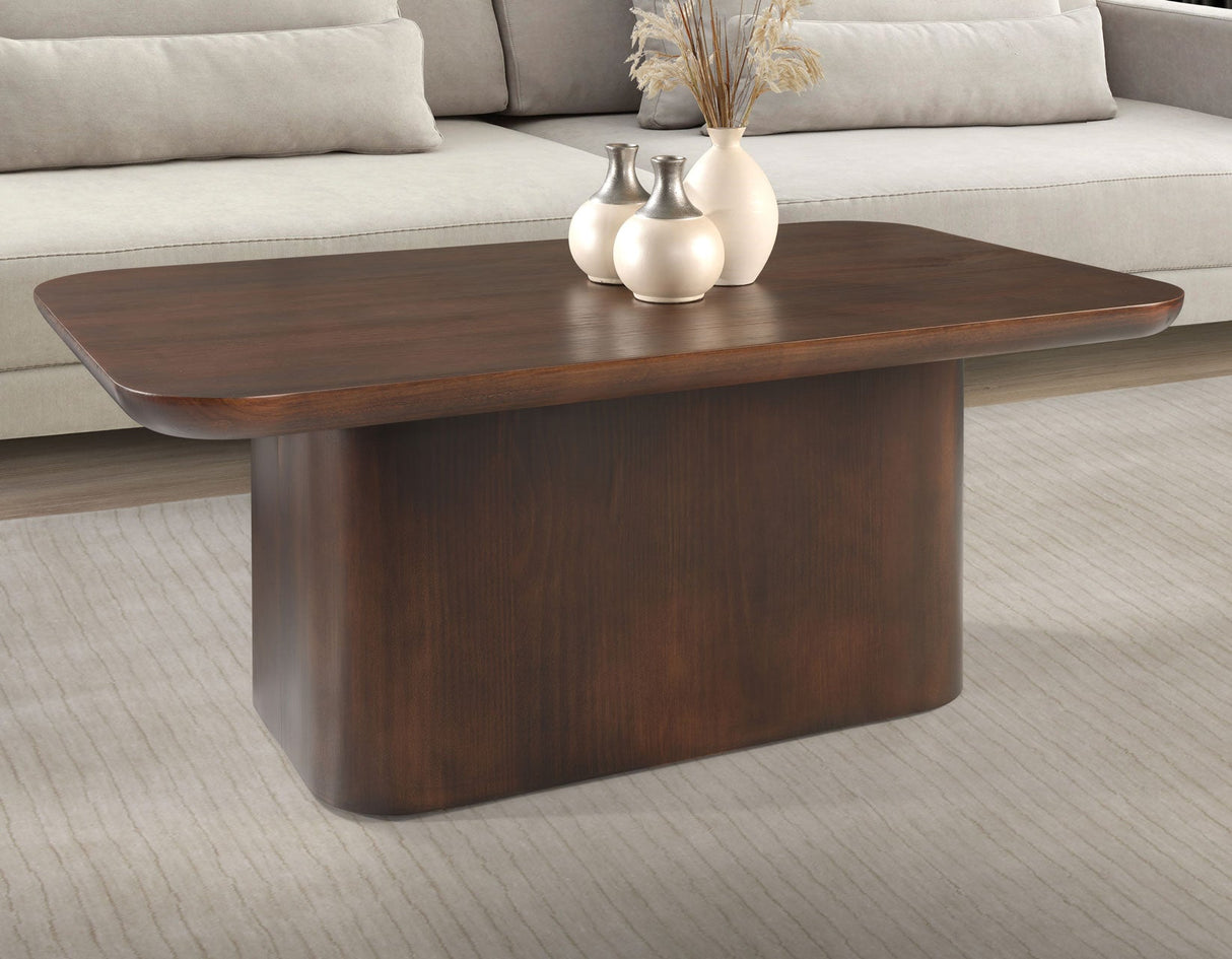 Hunter 48″ Solid Wood Coffee Table by Steve Silver at Eve Furniture