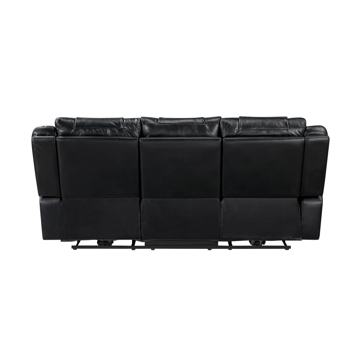 Huron Black Power Double Reclining Sofa by Homelegance at Eve Furniture