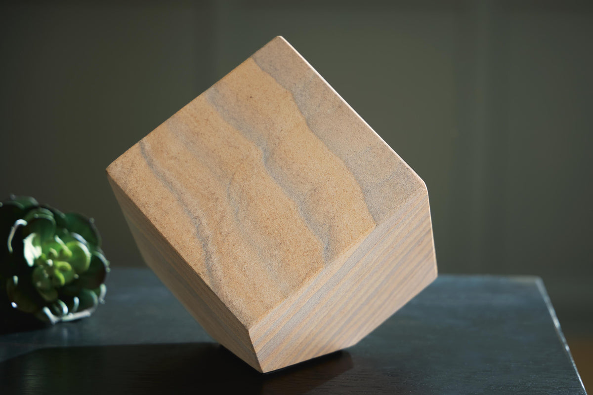 Hurport Red/Tan Sculpture by Ashley at Eve Furniture