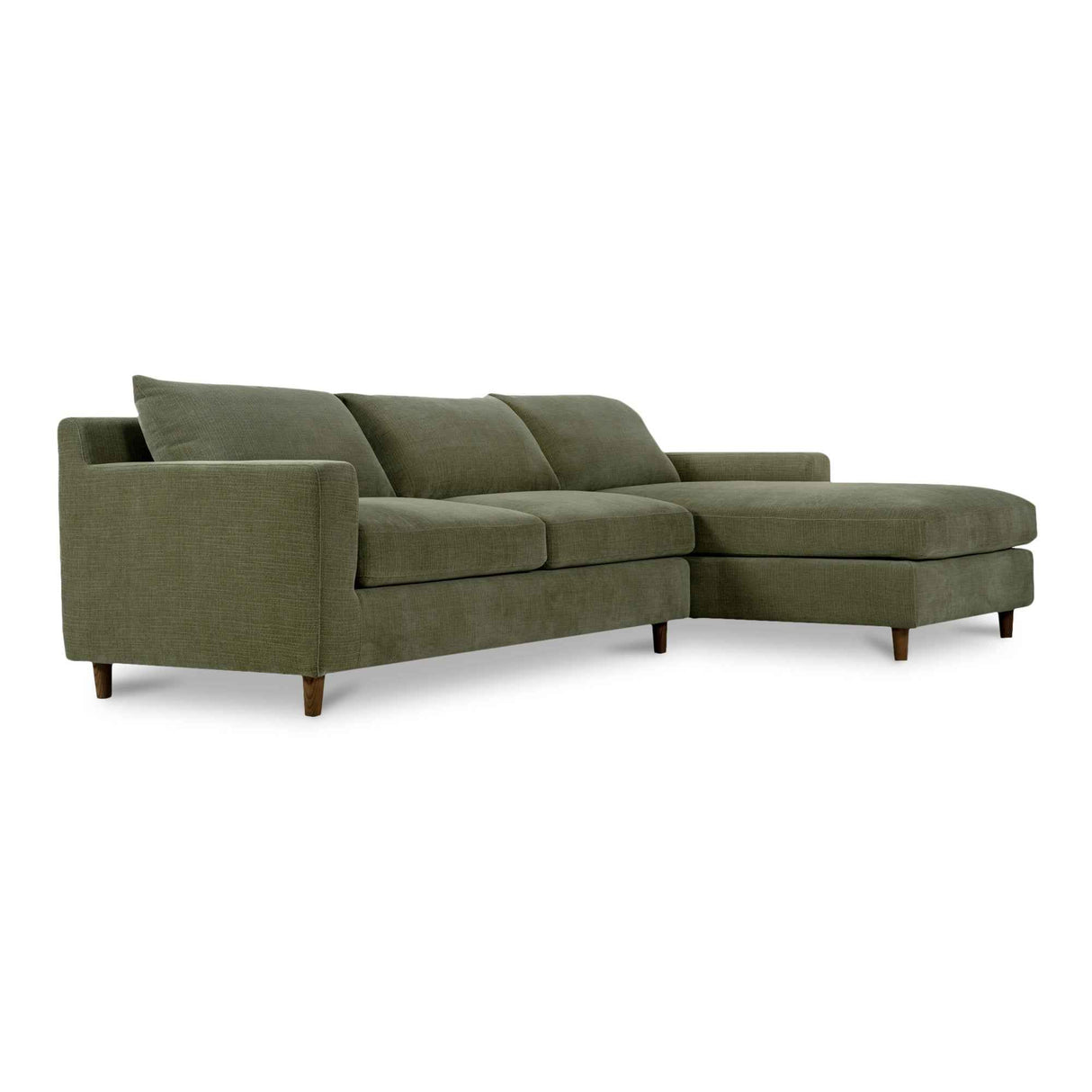 Hutton Olive Right Sectional