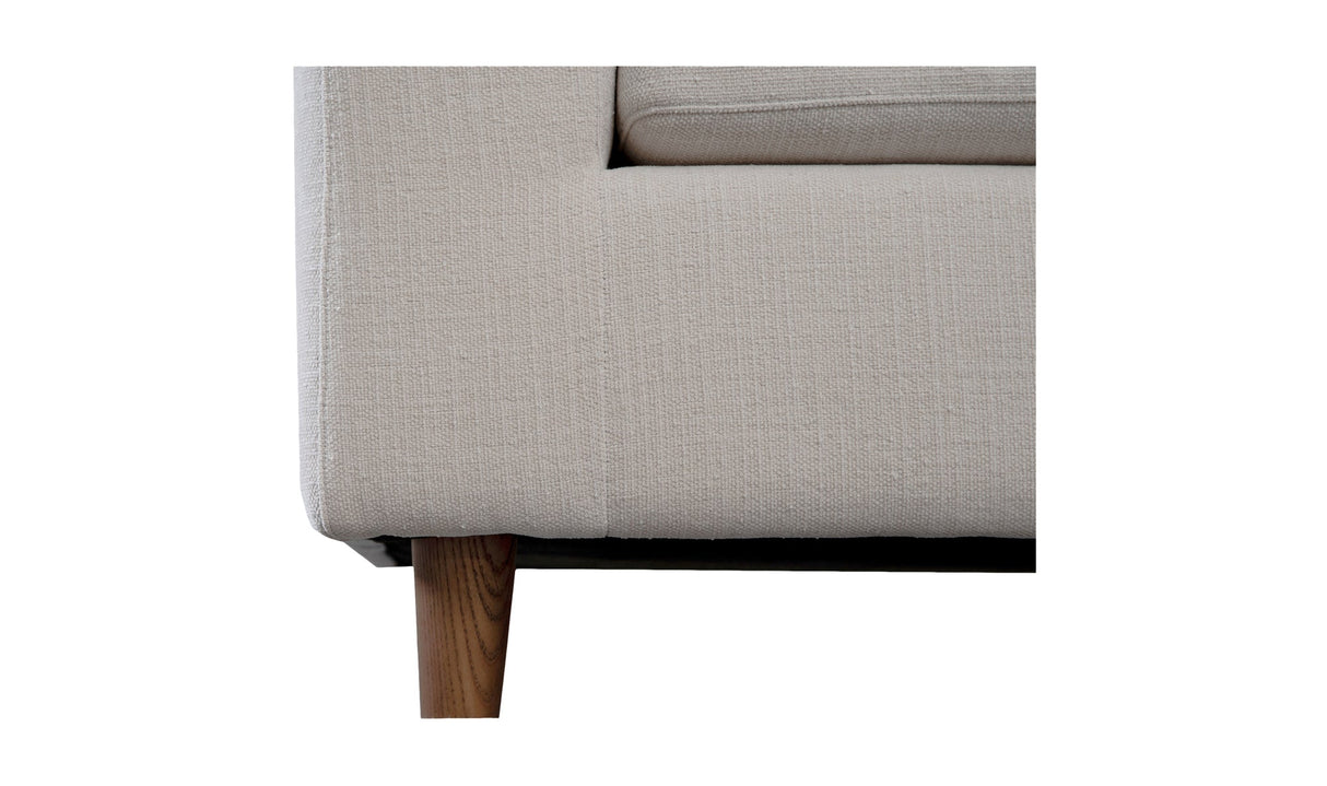 Hutton Sectional Beige by Moe's Home at Eve Furniture