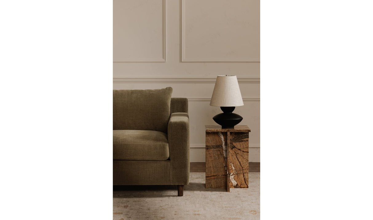 Hutton Sectional Olive by Moe's Home at Eve Furniture