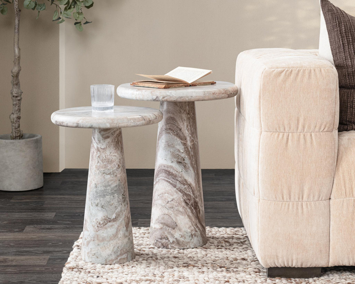 Huxley Accent Table Rusty by Classic Home at Eve Furniture