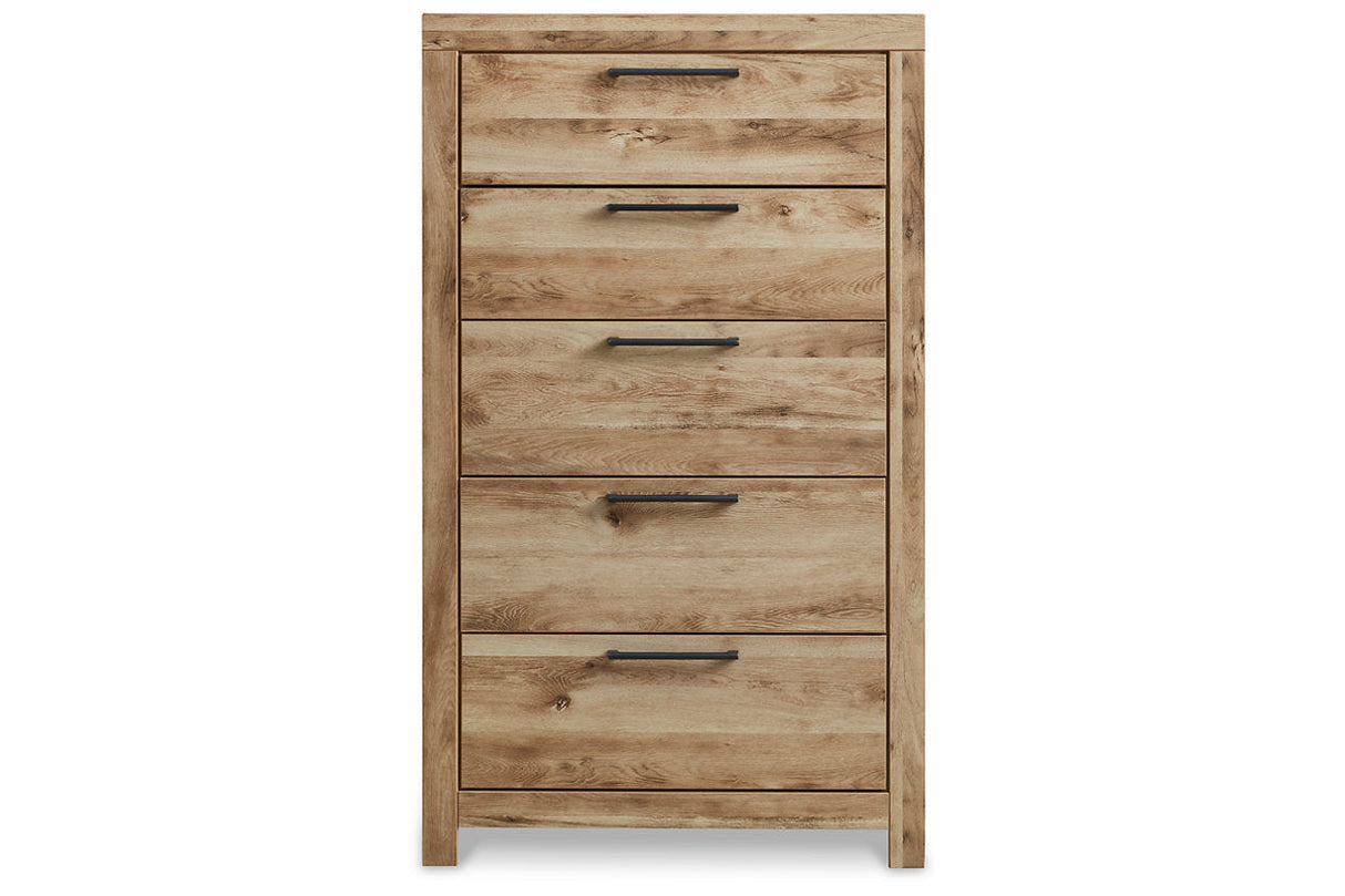 Hyanna Tan Brown Youth Panel Bedroom Set by Ashley at Eve Furniture