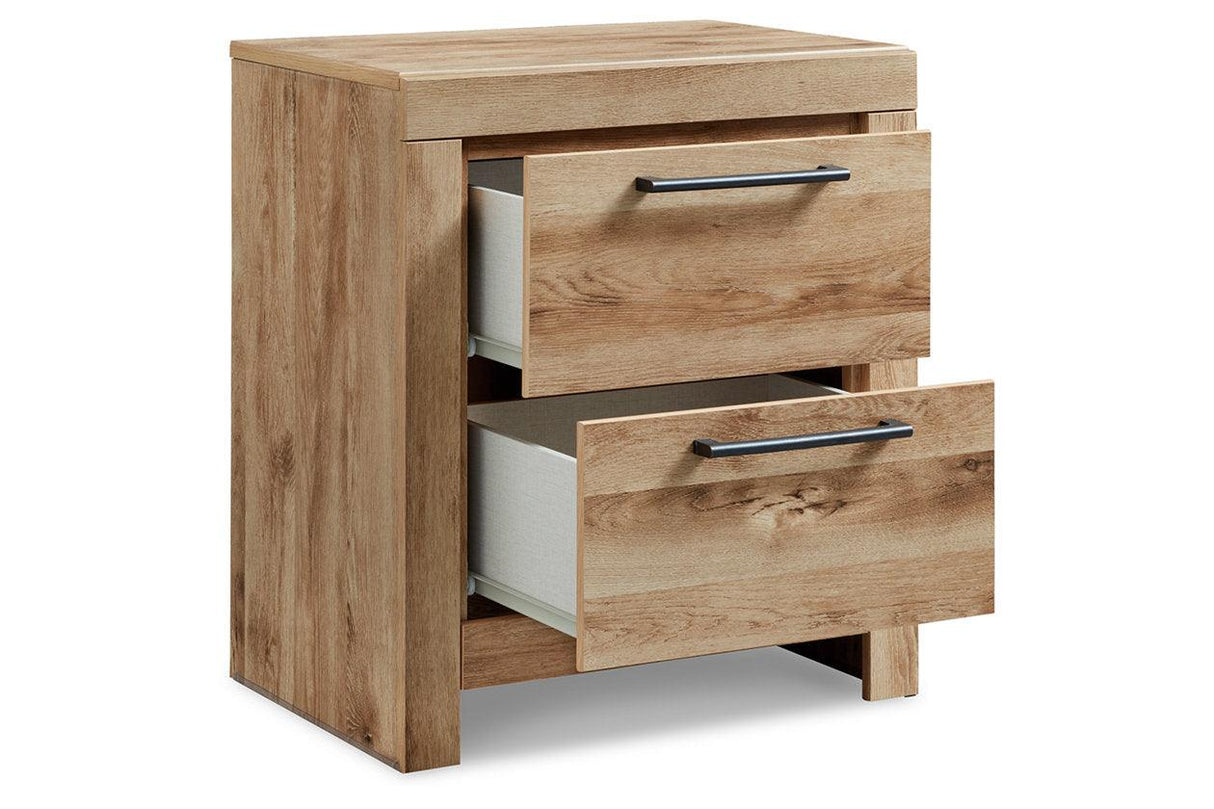 Hyanna Tan Nightstand by Ashley at Eve Furniture