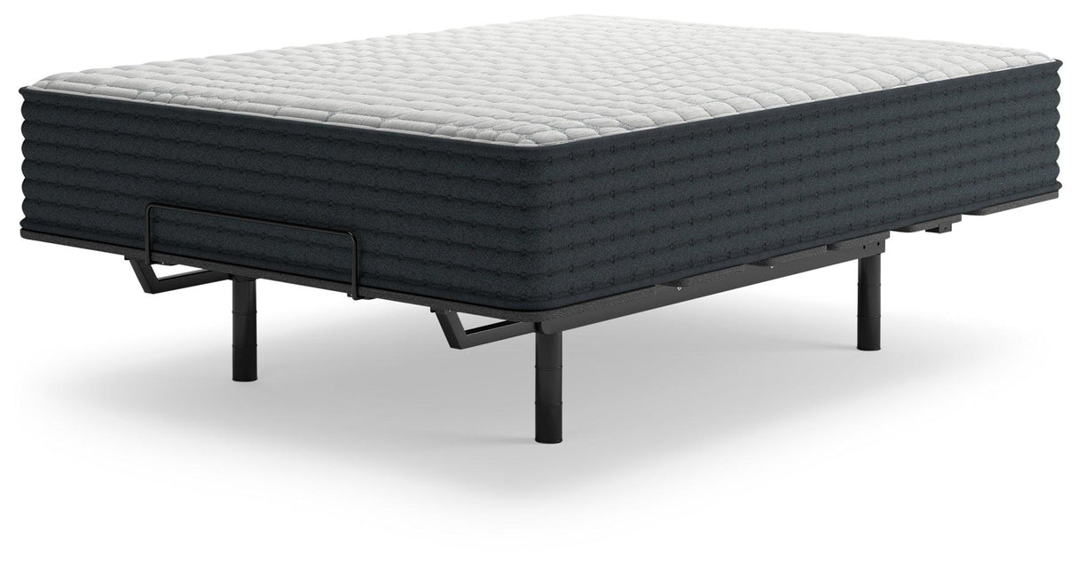 Hybrid 1200 White King Mattress by Ashley at Eve Furniture