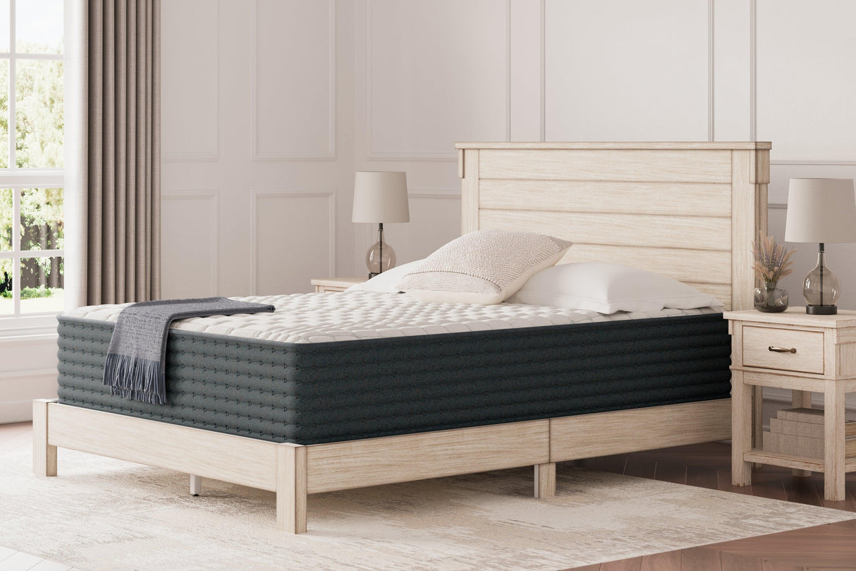 Hybrid 1300 White Queen Mattress by Ashley at Eve Furniture