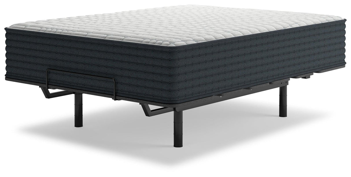 Hybrid 1300 White Queen Mattress by Ashley at Eve Furniture