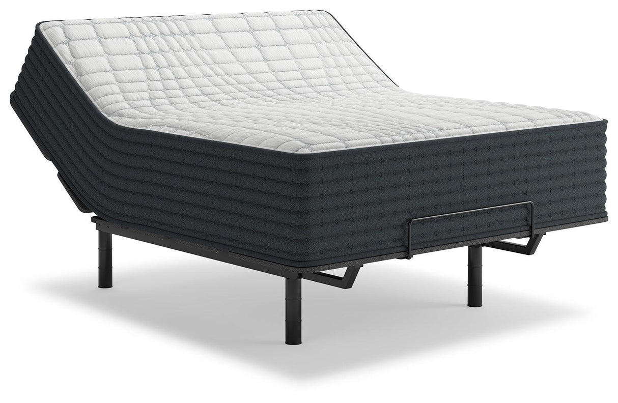Hybrid 1400 White California King Mattress by Ashley at Eve Furniture