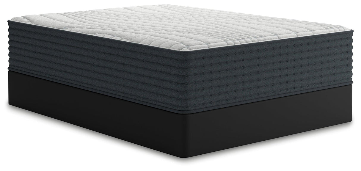 Hybrid 1400 White King Mattress by Ashley at Eve Furniture