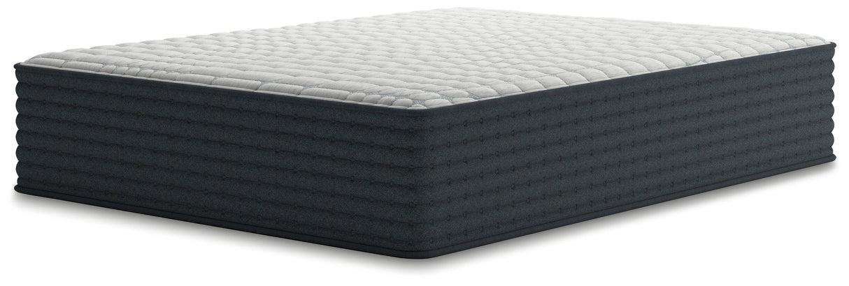 Hybrid 1400 White Queen Mattress by Ashley at Eve Furniture