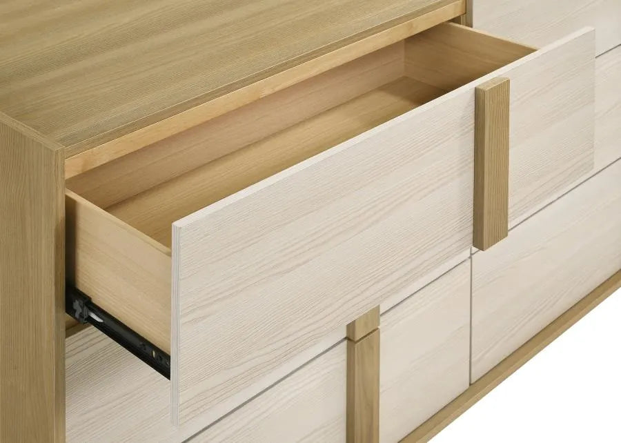 Hyland Natural 4-Piece Queen Bedroom Set by Coaster at Eve Furniture