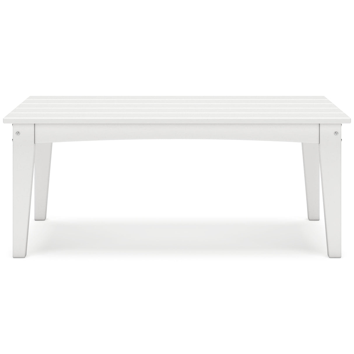 Hyland wave White Outdoor Coffee Table by Ashley at Eve Furniture