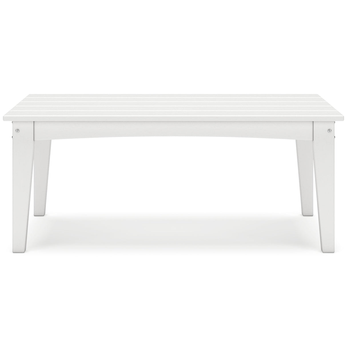 Hyland wave White Outdoor Coffee Table by Ashley at Eve Furniture
