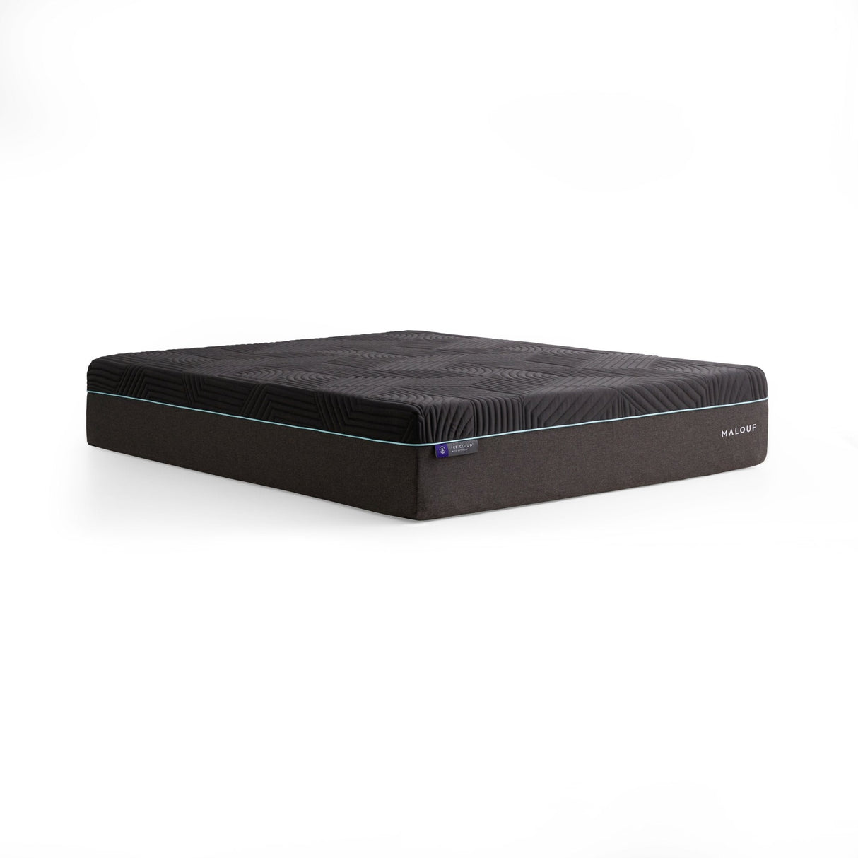 Ice Cloud ActivAir Gray Cal King Mattress by Malouf at Eve Furniture