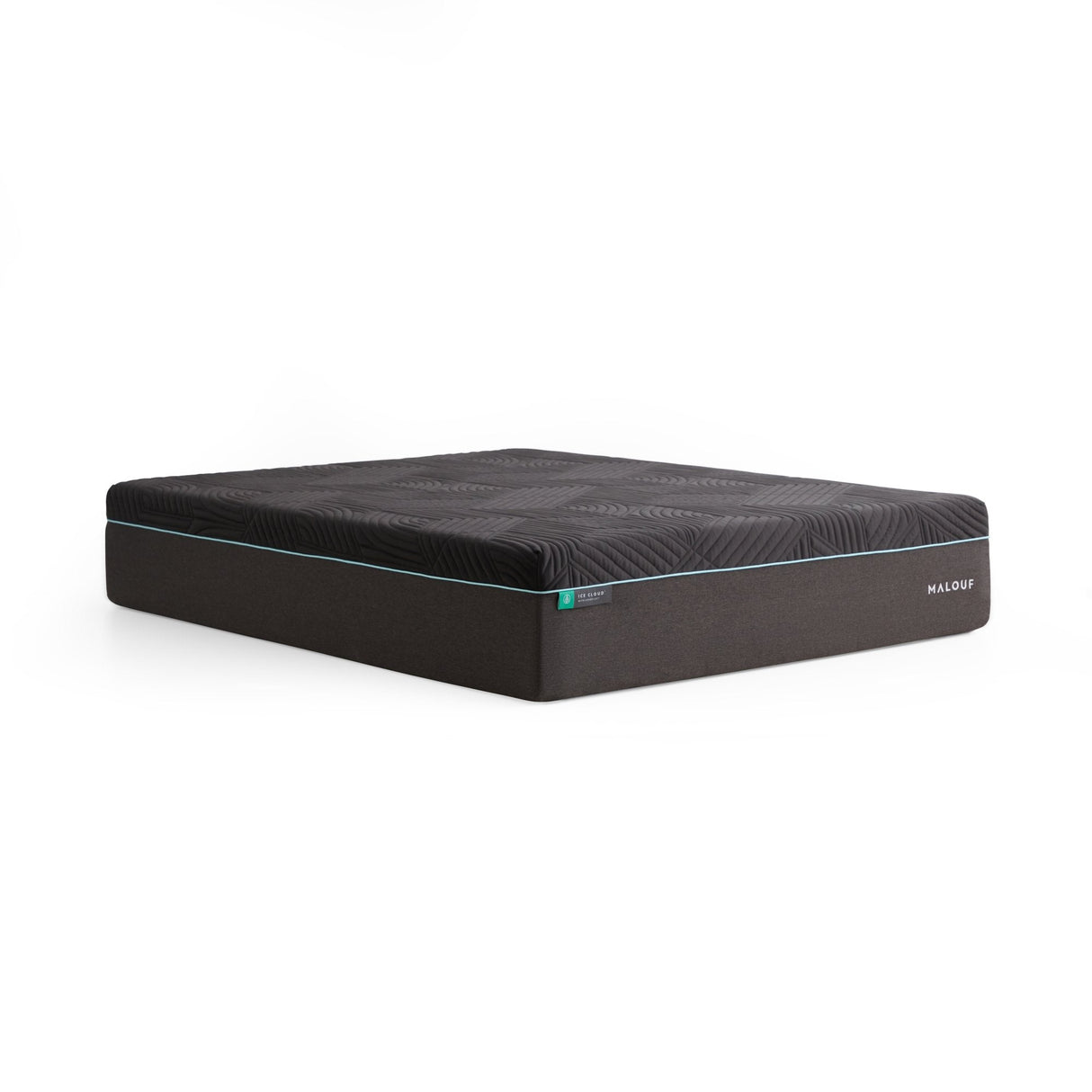 Ice Cloud AeroFlex Gray Full Mattress by Malouf at Eve Furniture