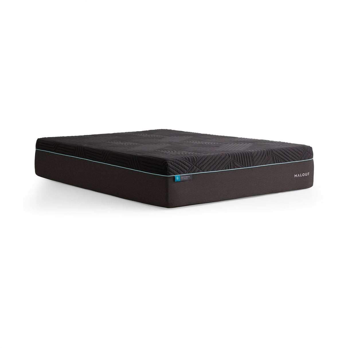 Ice Cloud Cool Sync Gray Twin XL Mattress by Malouf at Eve Furniture