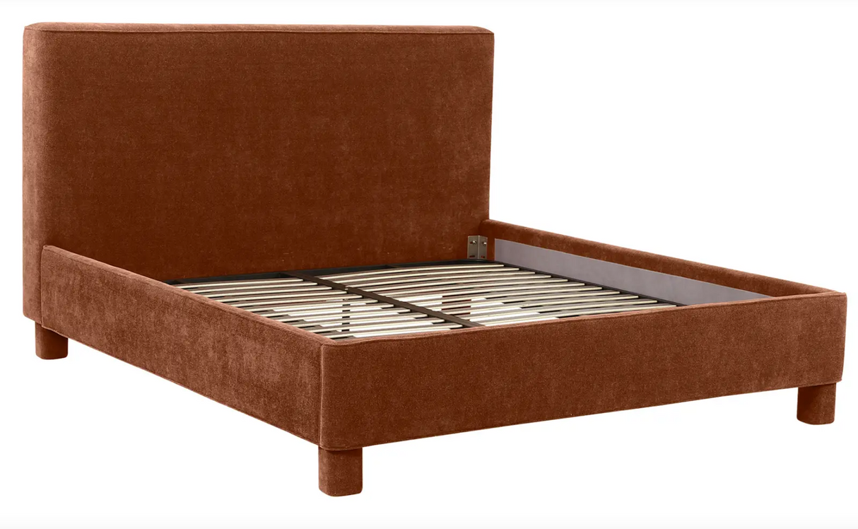 Ichigo Bed - Deep Orange by Moe's Home at Eve Furniture