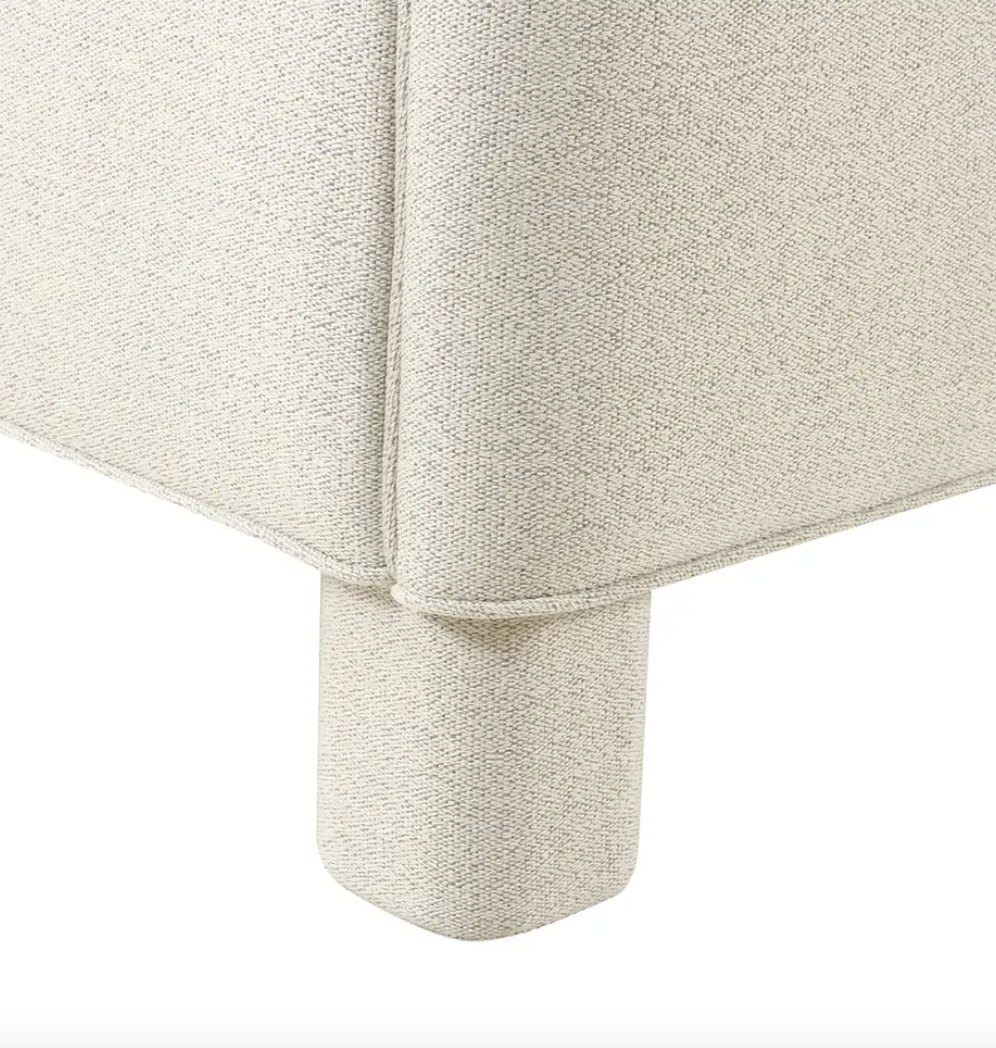 Ichigo King Bed Light Grey by Moe's Home at Eve Furniture