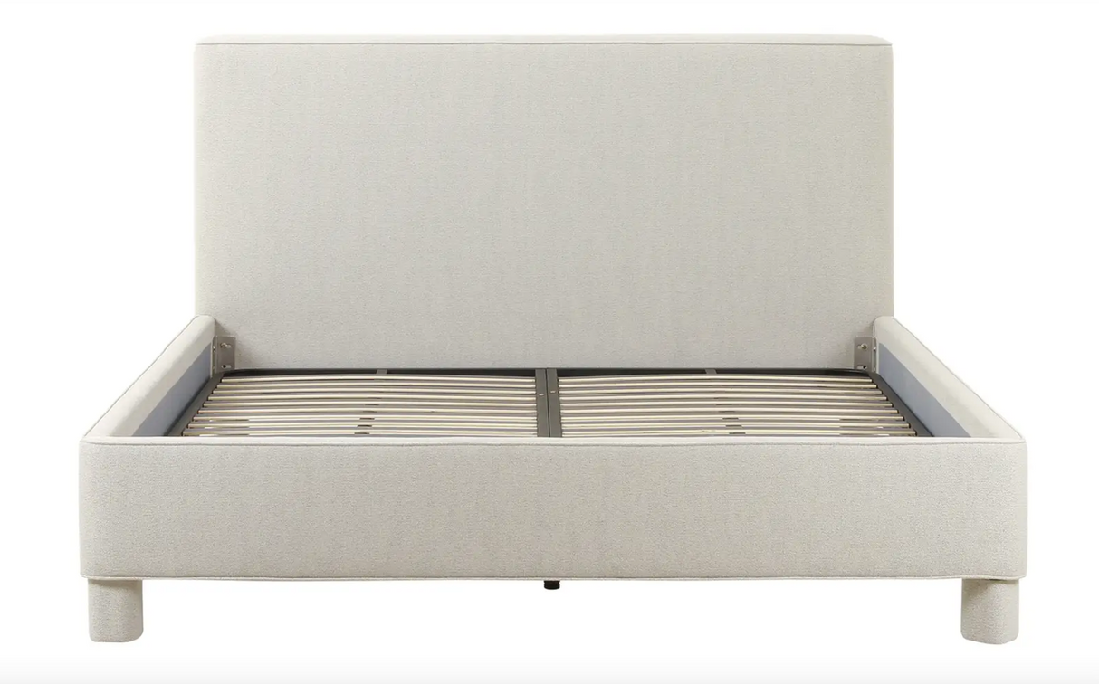 Ichigo King Bed Light Grey by Moe's Home at Eve Furniture